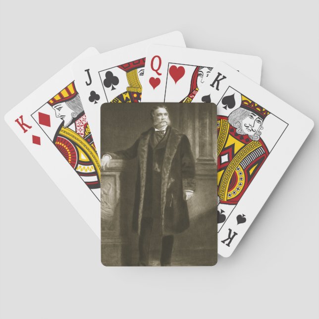 Chester A. Arthur, 21st President of the United St Playing Cards (Back)