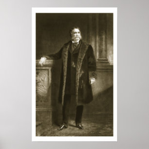 Chester A. Arthur, 21st President of the United St Poster