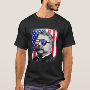 Chester A Arthur US flag shirt 4th of July
