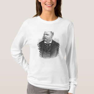 Chester Alan Arthur , engraved by A. Weger T-Shirt
