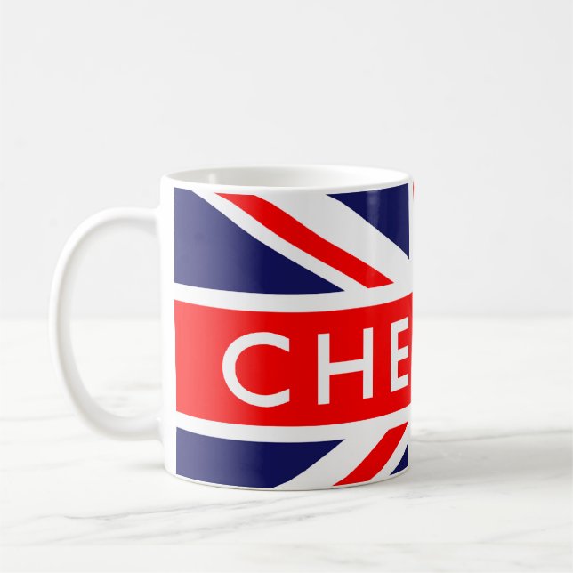 Chester : British Flag Coffee Mug (Left)