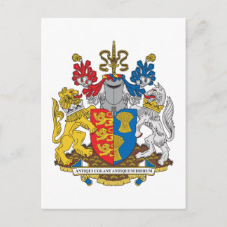 Chester Coat of Arms Postcard
