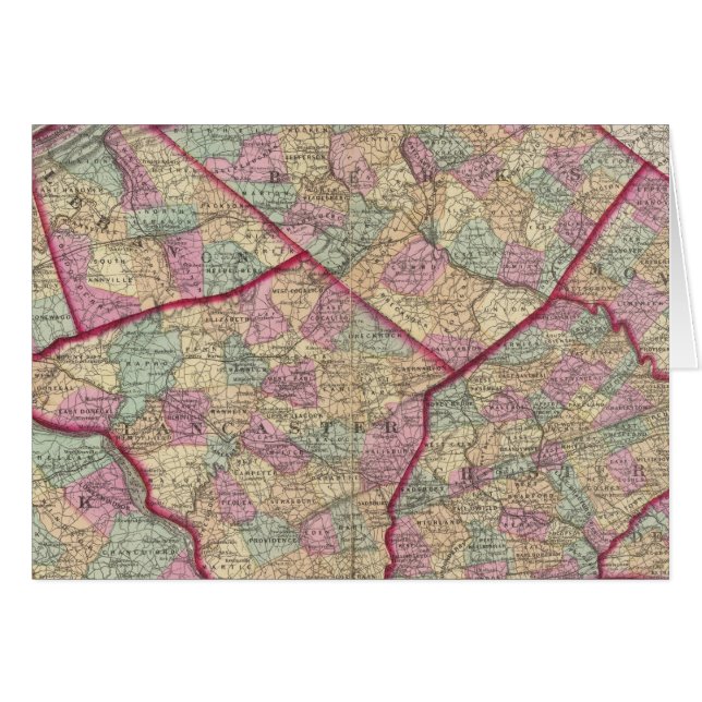 Chester, Dauphin, Berks, Lebanon (Front Horizontal)