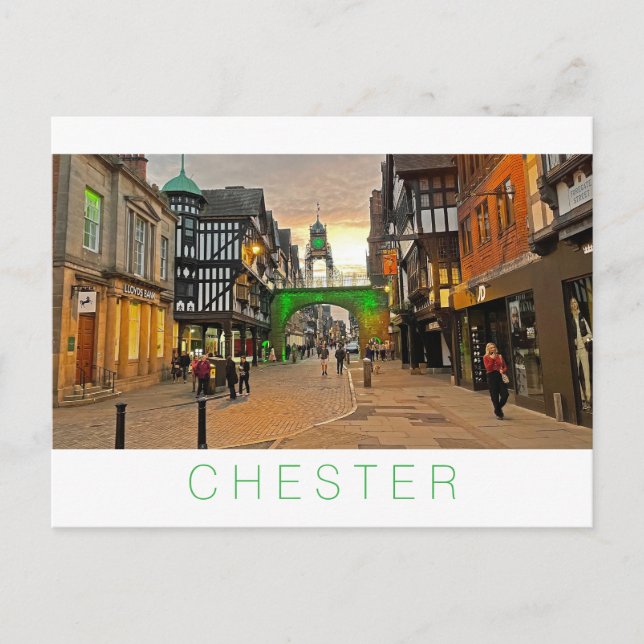 Chester Holiday Postcard (Front)
