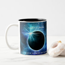 Chester Illinois 2017 Total Eclipse Mug