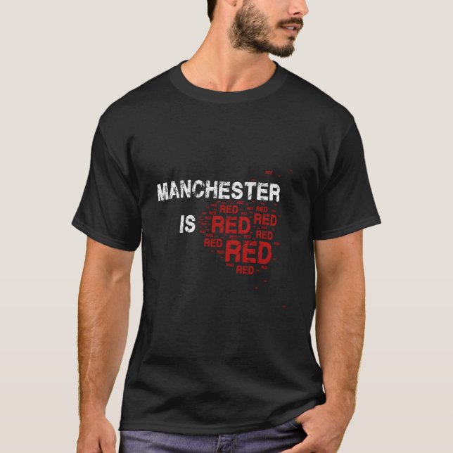 Chester Is Red United Football Supporter T-Shirt (Front)