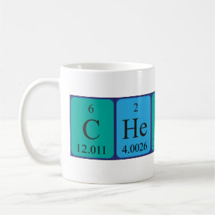 Chester periodic table name mug