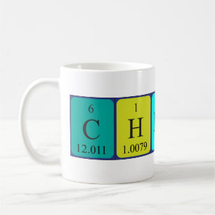 Chester periodic table name mug