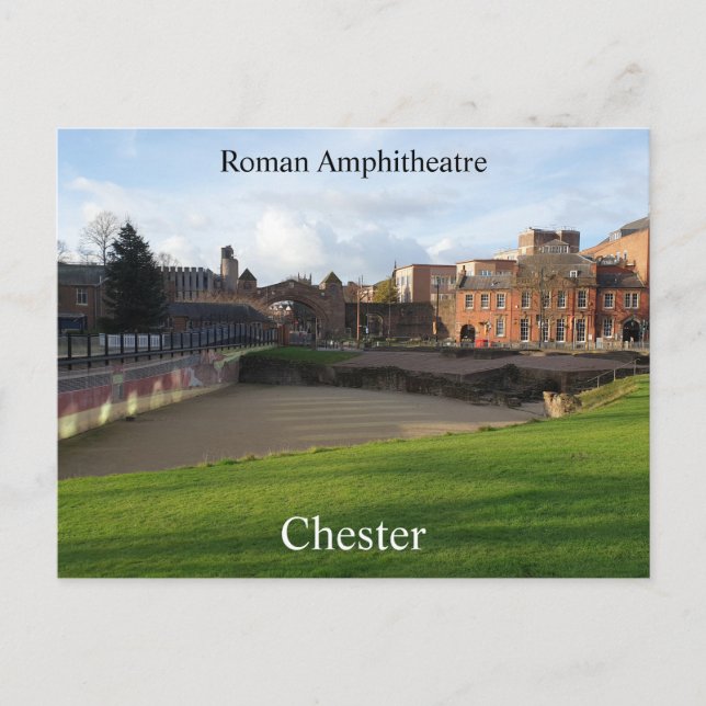 Chester Roman Amphitheatre Postcard (Front)