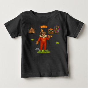 Chester the chimp clown baby T-Shirt