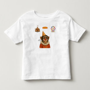 Chester the chimp clown toddler T-Shirt