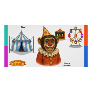 Chester the clown poster