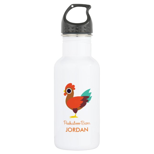 Chester the Rooster 532 Ml Water Bottle (Front)
