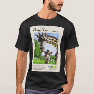 Chester Zoo Vintage Watercolour Travel T-Shirt