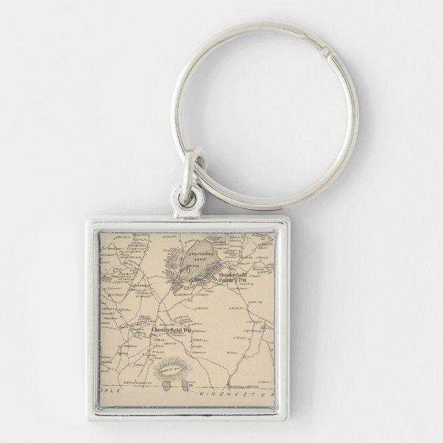 Chesterfield, Cheshire Co Key Ring (Front)