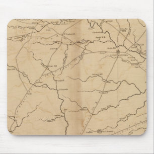Chesterfield District, South Carolina Mouse Mat