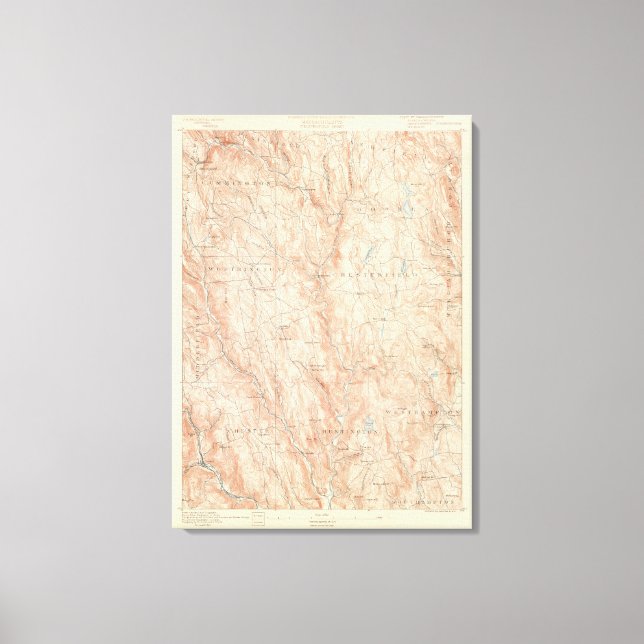 Chesterfield, Massachusetts Canvas Print (Front)