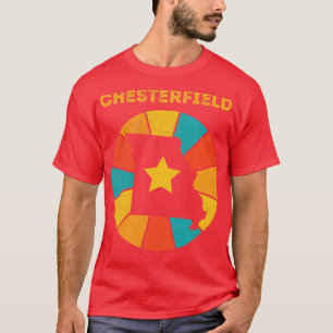 Chesterfield Missouri Vintage Distressed Souvenir  T-Shirt