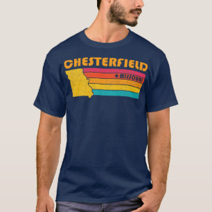 Chesterfield Missouri Vintage Distressed Souvenir T-Shirt