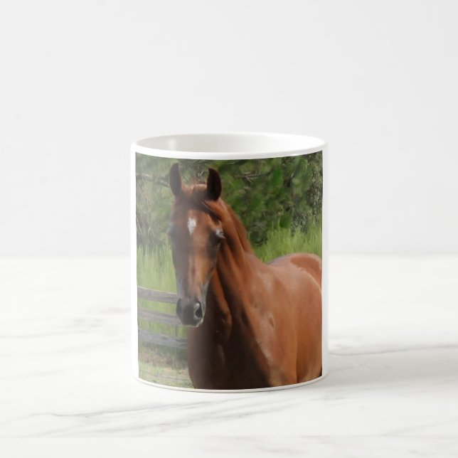 Chestnut Arabian Horse Mug (Center)