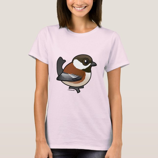 Chestnut-backed Chickadee T-Shirt (Front)