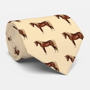 Chestnut Egyptian Arabian Horse Flaxen Mane & Tail Tie