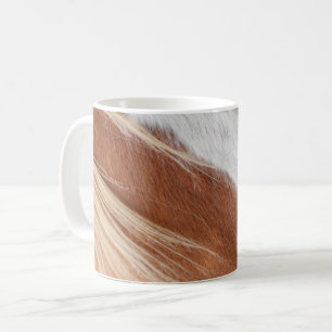 CHESTNUT HORSE COAT PATTERN COFFEE MUG
