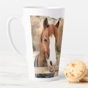 CHESTNUT HORSE LATTE MUG