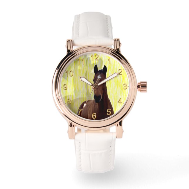Chestnut Horse Shadows, Watch (Front)
