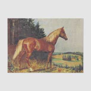 Chestnut Horse Tissue Paper