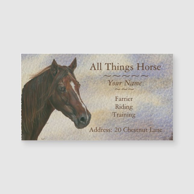 chestnut mare horse art equestrian farrier equine  (Front)