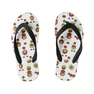 Chestnut Men Kid's Flip Flops