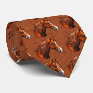 Chestnut Morgan Horse Rusty Red Tie