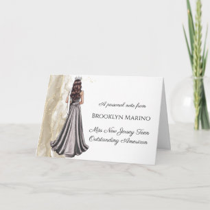 Chestnut Portrait Note Cards Sparkling Sand