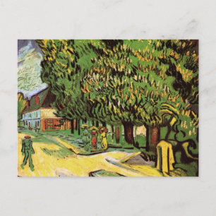 Chestnut Trees in Blossom by Vincent van Gogh Postcard