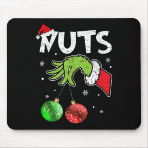 Chestnuts Christmas Family Matching Couples Chest  Mouse Mat