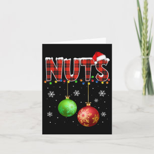 Chestnuts Fun Matching Couples Christmas Lights Nu Card