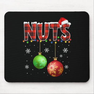 Chestnuts Fun Matching Couples Christmas Lights Nu Mouse Mat