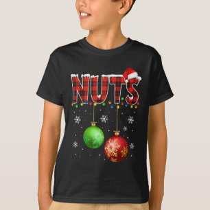Chestnuts Fun Matching Couples Christmas Lights Nu T-Shirt