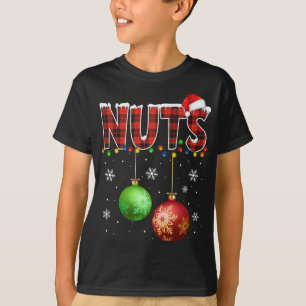 Chestnuts Funny Matching Couples Christmas Lights T-Shirt
