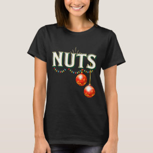 Chestnuts Matching Christmas Family Funny Chest Nu T-Shirt