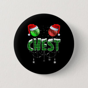 Chestnuts Matching Family Fun Chest Nuts Christmas 6 Cm Round Badge