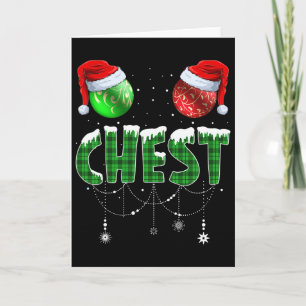 Chestnuts Matching Family Fun Chest Nuts Christmas Card