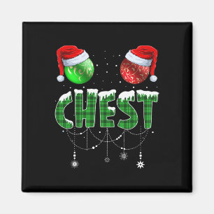 Chestnuts Matching Family Fun Chest Nuts Christmas Magnet