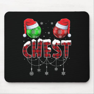 Chestnuts Matching Family Fun Chest Nuts Christmas Mouse Mat