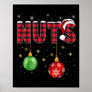 Chestnuts Matching Family Fun Chest Nuts Christmas Poster