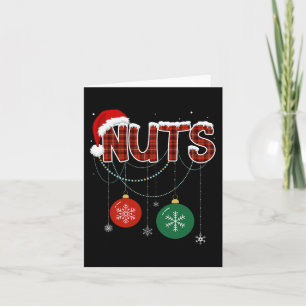 Chestnuts Matching Family Fun Couples Chest Nuts C Card