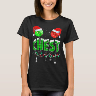 Chestnuts Matching Family Funny Chest Nuts Christm T-Shirt