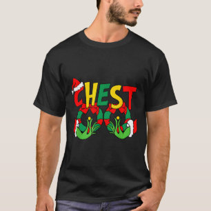 Chestnuts Matching Family Funny Chest Nuts Christm T-Shirt