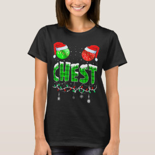Chestnuts Matching Family Funny Chest Nuts Christm T-Shirt